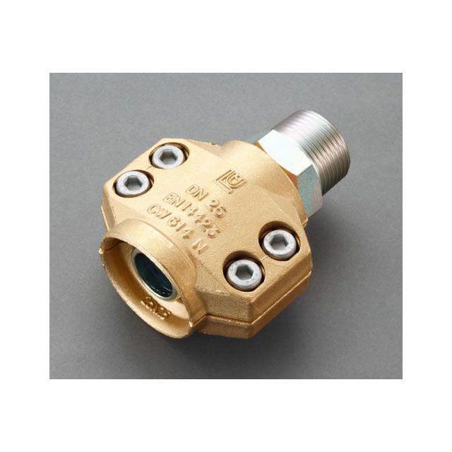 エスコ 19mm用雄ねじ セーフティーホースクランプ（スチーム・温水用） ESCO バイク 車 自動車 自転車の通販は 6,440円