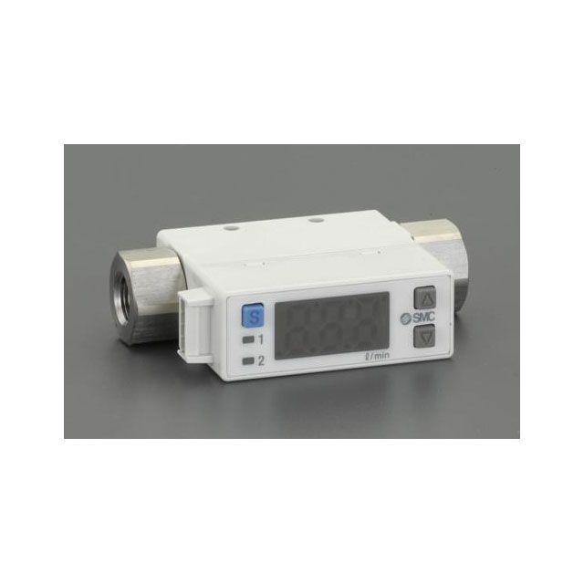 エスコ Rc 1/4”/0.5- 25L/min フロースイッチ（デジタル） ESCO
