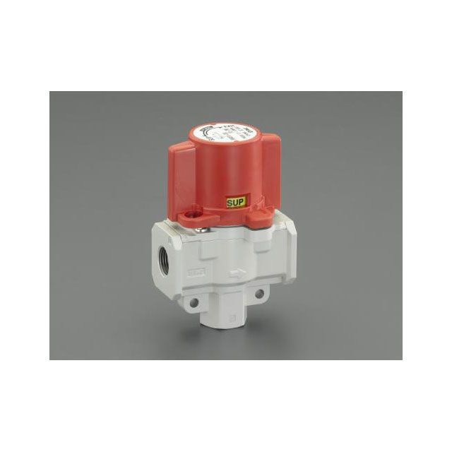 エスコ Rc3/8” ハンドバルブ（3ポート/ダブルアクション） ESCO