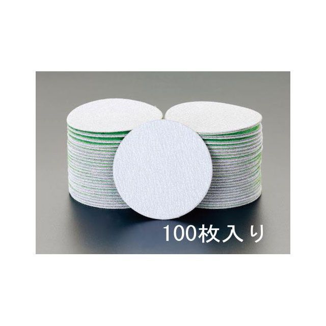 エスコ ＃400/75mm ディスクペーパ-（マジック式/100枚） ESCO バイク 車 自動車 自転車の通販は 5,765円