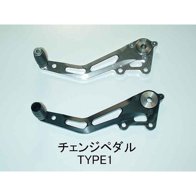 ストライカー ステップリペアパーツ チェンジペダル TYPE1 ベアリング仕様（ブラック） STRIKER バイクの通販は