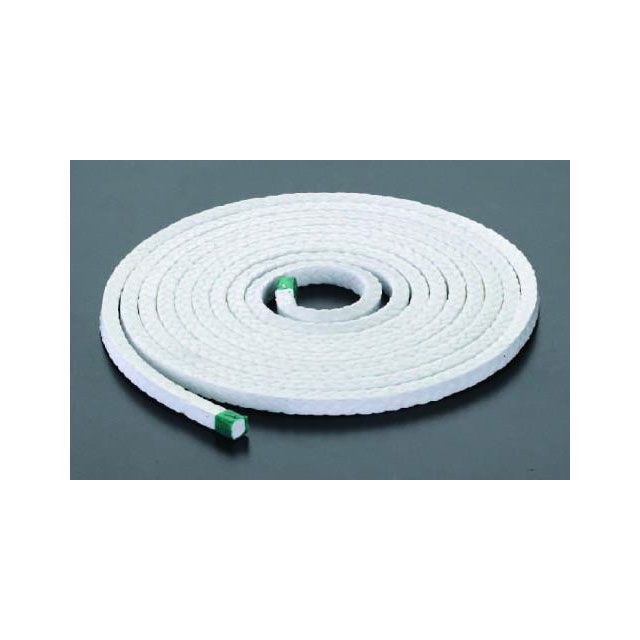 エスコ 6.4mmx3m グランドパッキン（PTFE テフロンファイバー） ESCO