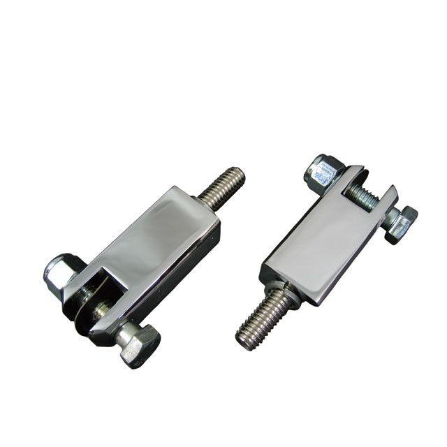 ネオファクトリー スポーツスター フットペグクリップキット 82-03yXL用 クローム Neofactory バイクの通販は 8,913円