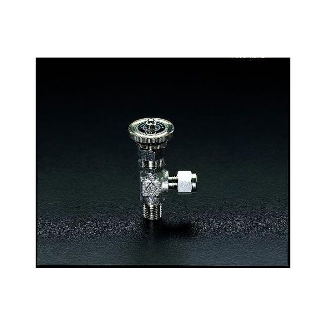 エスコ R 1/4”x 8mm ミニチュアバルブ（ステンレス製） ESCO