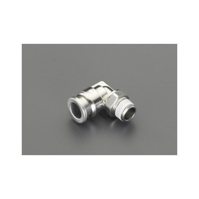 エスコ R 1/2”x12mm ユニオン（エルボ/ステンレス製） ESCO バイク 車 自動車 自転車の通販は