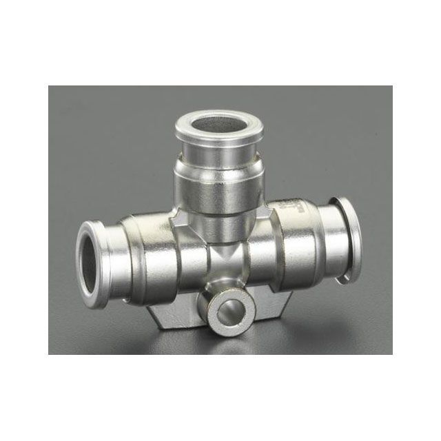 エスコ 10mm ユニオン（ティーズ/ステンレス製） ESCO