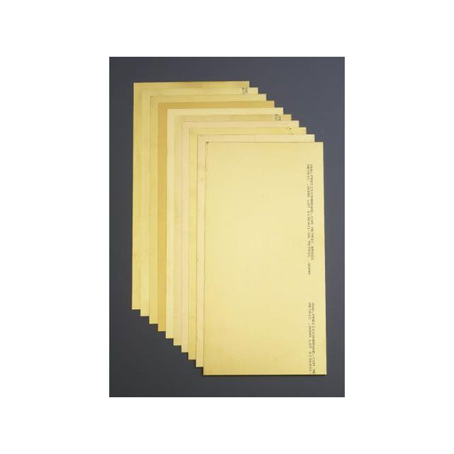 エスコ 0.05-0.80mm/150x300mm シムセット（真鍮製） ESCO