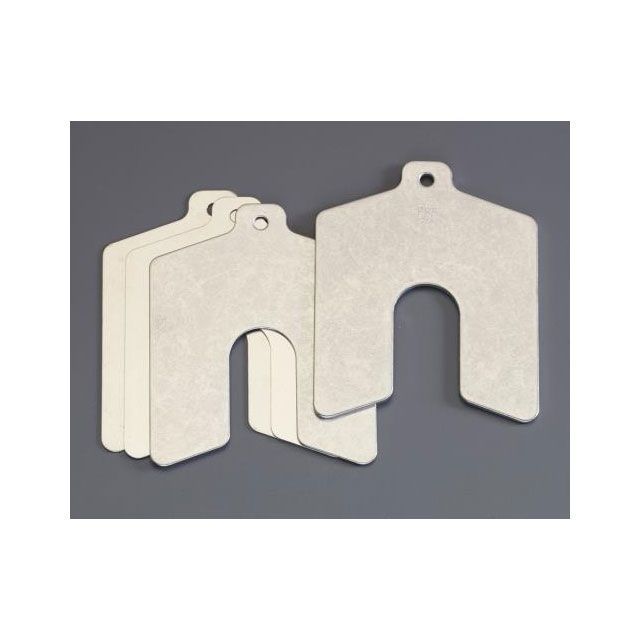 エスコ 125x125mm スロッテッドシムセット（100枚入） ESCO
