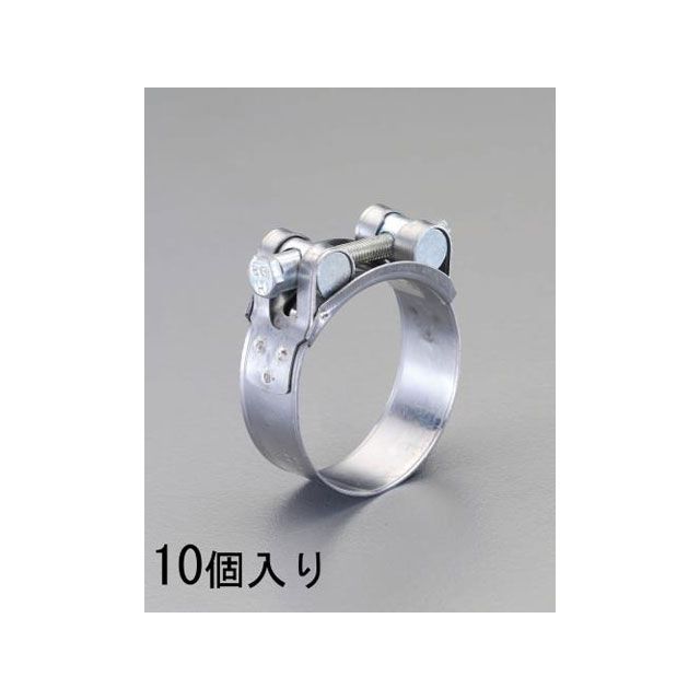 エスコ 98-103mm Tボルトクランプ（10個） ESCO バイク 車 自動車 自転車の通販は
