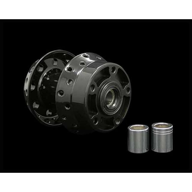 ネオファクトリー ソフテイルモデル 86-99y ソフテイル用フロントアルミハブ カラー ブラック Neofactory バイクの通販は 32,301円