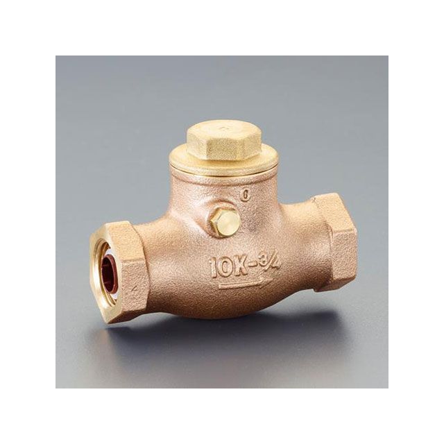 エスコ Rc1・1/4” スイングチャッキバルブ（給水用/青銅製） ESCO バイク 車 自動車 自転車の通販は