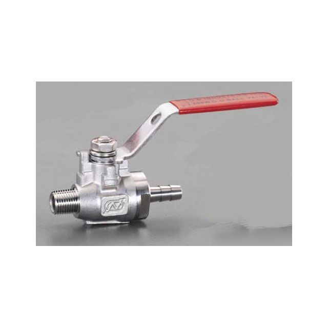 エスコ R 1” x27mm ボールバルブ（ステンレス製/タケノコ型） ESCO バイク 車 自動車 自転車