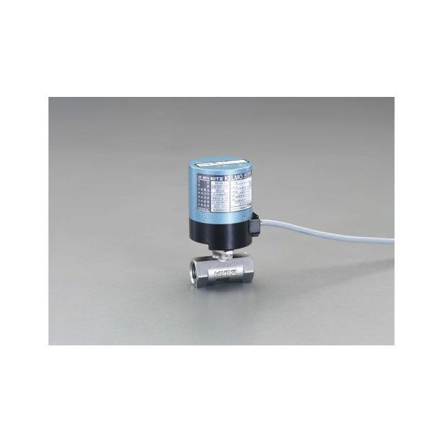 エスコ Rc 3/4” 電動式ボールバルブ（AC100V/ステンレス） ESCO