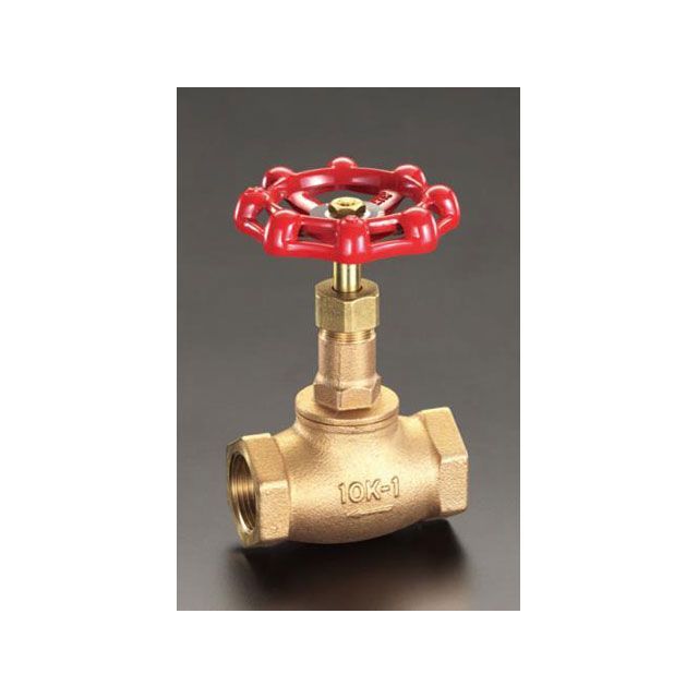 エスコ Rc1・1/2” グローブバルブ（JIS） ESCO バイク 車 自動車 自転車の通販は 16,547円