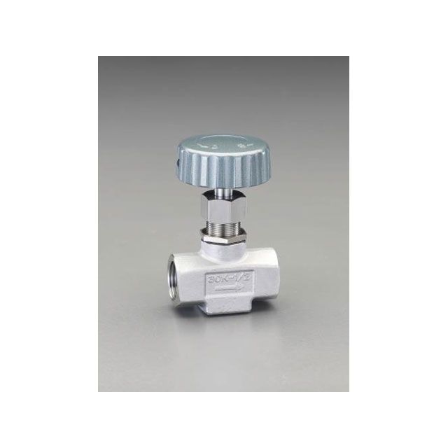 エスコ Rc 1/4” ニードルバルブ（ステンレス製） ESCO