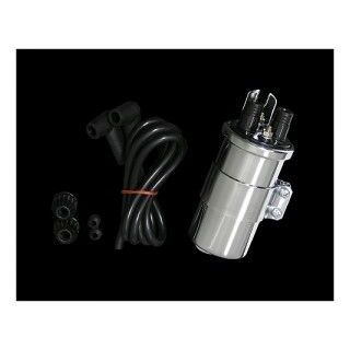 ネオファクトリー 汎用 クラシックラウンドコイル 12V カラー クローム Neofactory