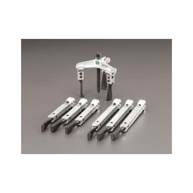 エスコ 120mm スライドアームプーラー3本セット（3本爪/超薄爪） ESCO