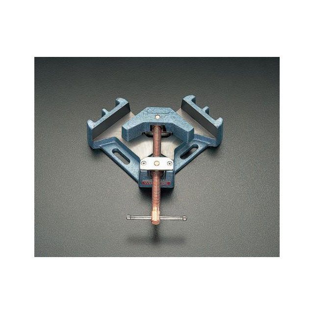 エスコ 260x260x87mm/110mm コーナークランプ（鋳鉄） ESCO バイク 車 自動車 自転車の通販は