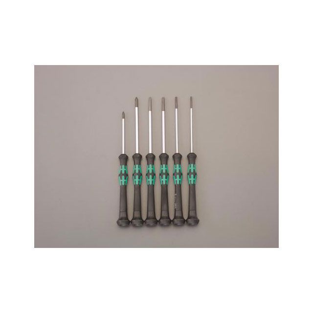 エスコ 6本組 + - ドライバーセット（精密用） ESCO