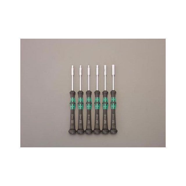 エスコ 2.0-5.0mm/6本組 Nut ドライバー（精密用） ESCO