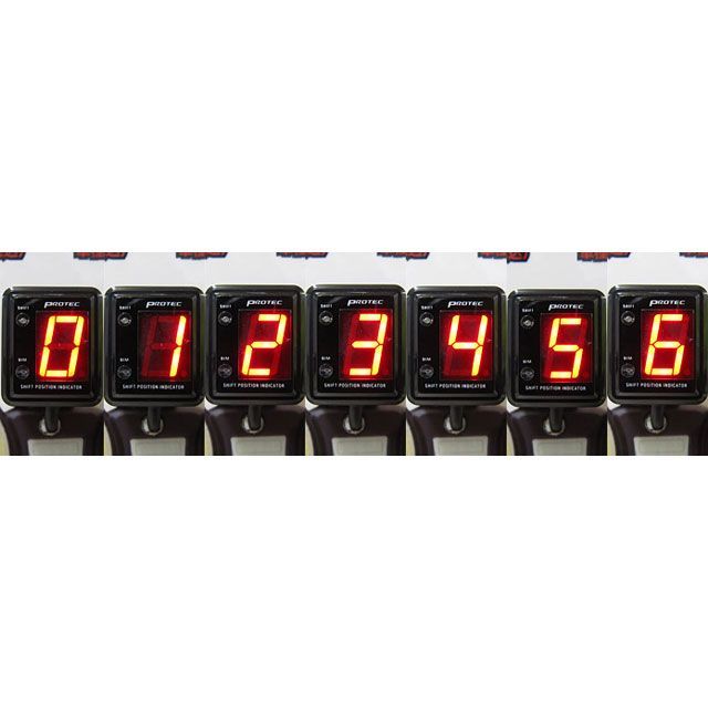 プロテック ZX-9R 11325 SPI-K55 シフトポジションインジケーター