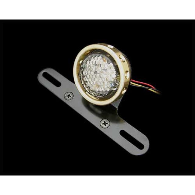 ネオファクトリー 汎用 ボバースタイルLEDテールライト カラー ブラス