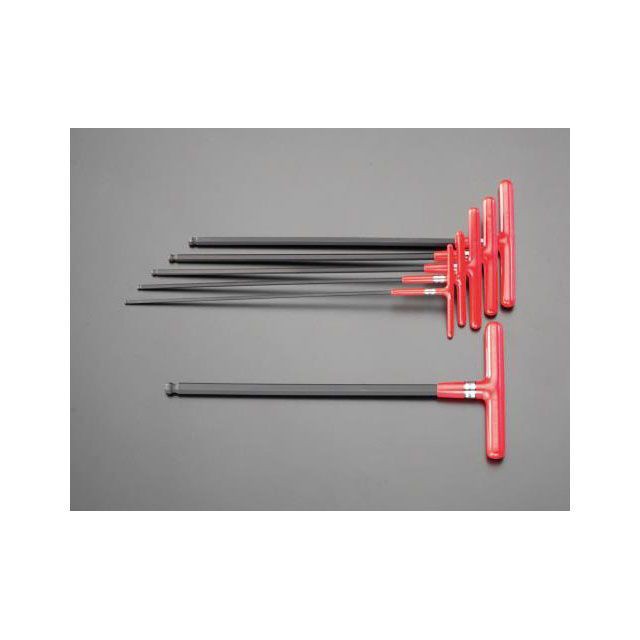 エスコ 2.5-8mm/250mm Ball-Hexagon T型レンチ ESCO バイク 車 自動車 自転車の通販は 5,729円