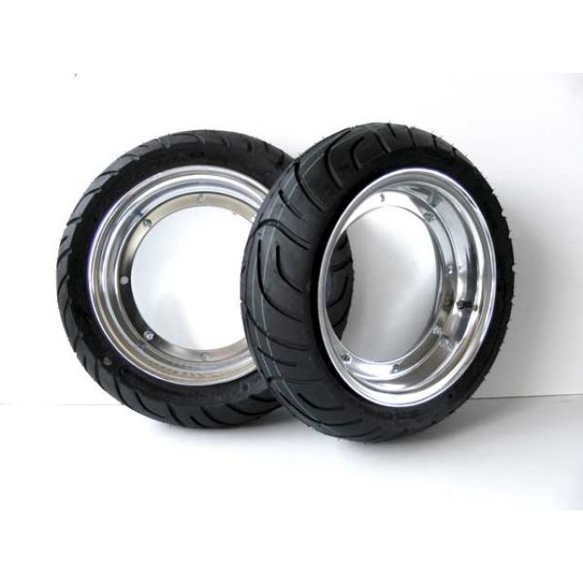 田中商会 シャリー ダックス 10インチアルミホイール・タイヤセット 未