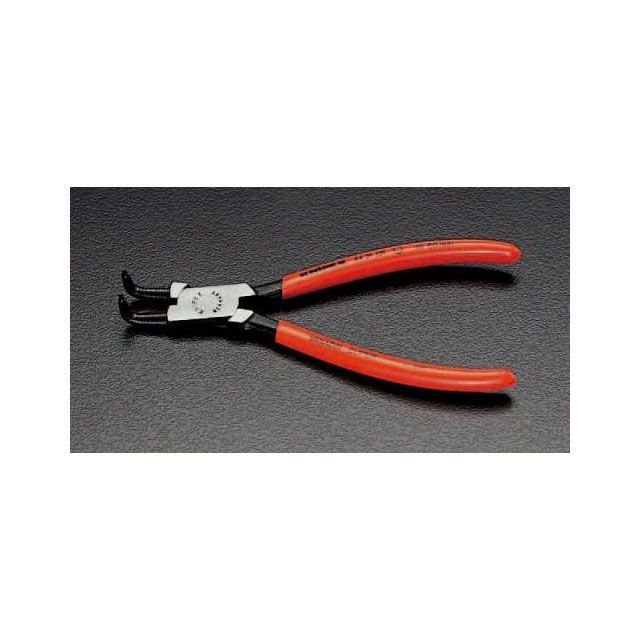 エスコ 40-100mm 穴用スナップリングプライヤー/90° ESCO