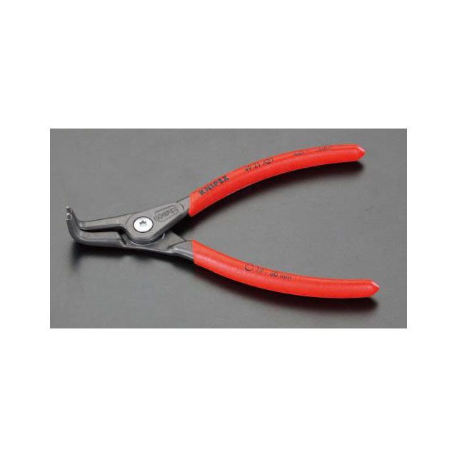 エスコ 3-10mm 軸用精密スナップリングプライヤー90° ESCO バイク 車 自動車 自転車の通販は 5,390円