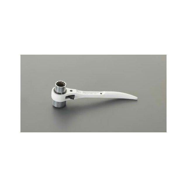 エスコ 17x19mm/180mm 両口ラチェットレンチ（コンパクトショート） ESCO バイク 車 自動車 自転車の通販は 4,870円