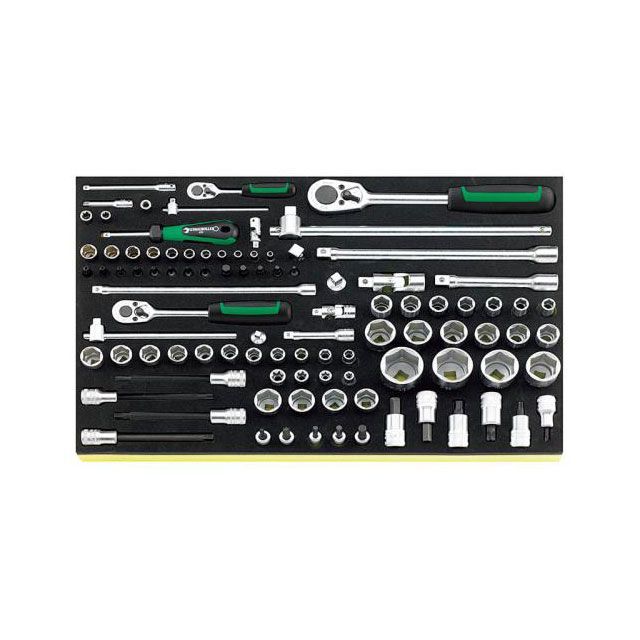 エスコ 1/4”DR・3/8”DR・1/2”DR ソケットレンチセット ESCO バイク 車 自動車 自転車の通販は 153,590円