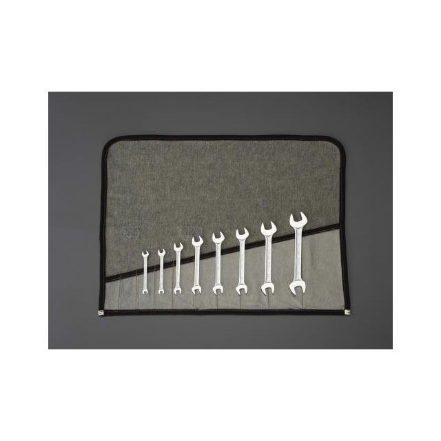 エスコ 8本組/5.5-19mm 両口スパナ ESCO