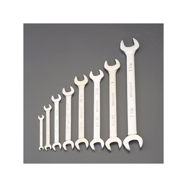 エスコ 8本組/1/4”-1・1/4” 両口スパナ ESCO