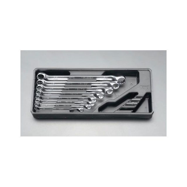 エスコ 8本組/8- 24mm 両口めがねレンチ ESCO