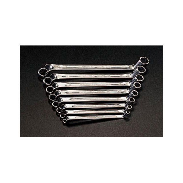 エスコ 10本組/6 -32mm 両口めがねレンチ ESCO バイク 車 自動車 自転車