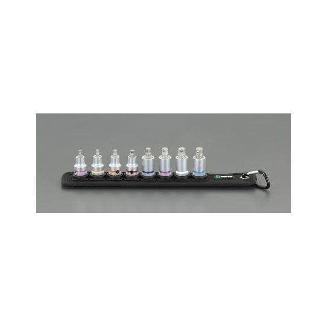 エスコ 3/8”DR/8点 Hex-Plus ビットソケットセット（ホールド付） ESCO