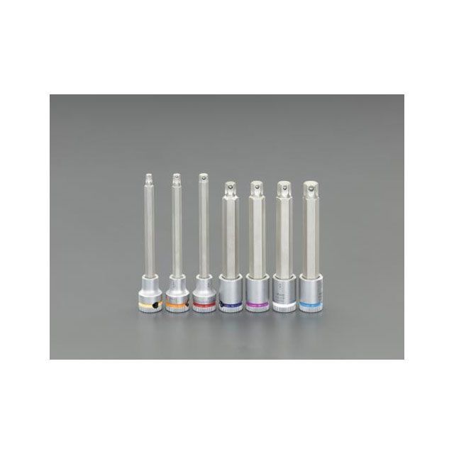 エスコ 3/8”DR/7点 Hex-Plus ビットソケットセット（ホールド付） ESCO