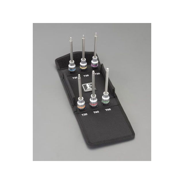 エスコ 1/2”DR/T20-T45 TORX ビットソケット（ホールド仕様） ESCO