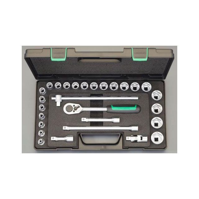 エスコ 1/2”DR ソケットレンチセット ESCO