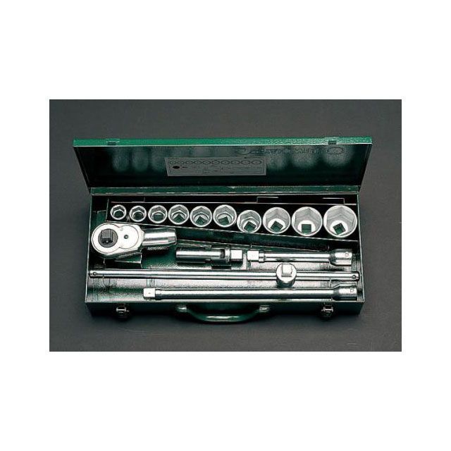 エスコ 3/4”DR ソケットレンチセット ESCO バイク 車 自動車 自転車の通販は