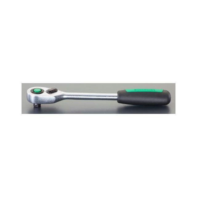 エスコ 1/4”DR/153mmラチェットハンドル（クイックリリース） ESCO