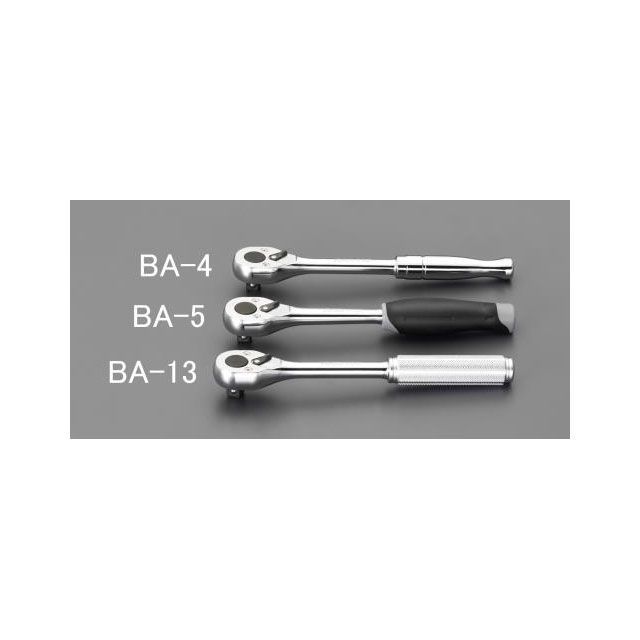 エスコ 3/8”DR/200mm ラチェットハンドル ESCO バイク 車 自動車 自転車 5,666円