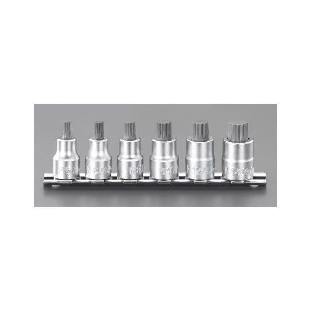 エスコ 3/8”DR/M5-M14 XZN ビットソケット ESCO バイク 車 自動車 自転車の通販は