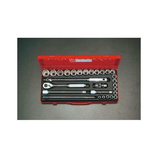 エスコ 1/2”DR ソケットレンチセット ESCO