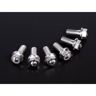ジータ チタン ブレーキディスクボルト フランジ φ6-M6×13（6本） リヤ ZETA バイクの通販は 5,046円
