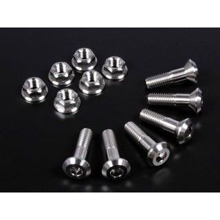 ジータ オフロード車全般 チタン スプロケットボルト＆ナットセット（各6個入） ZETA バイクの通販は