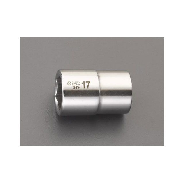 エスコ 1/2”DR x17mm ソケット（ステンレス製） ESCO バイク 車 自動車 自転車の通販は 5,085円