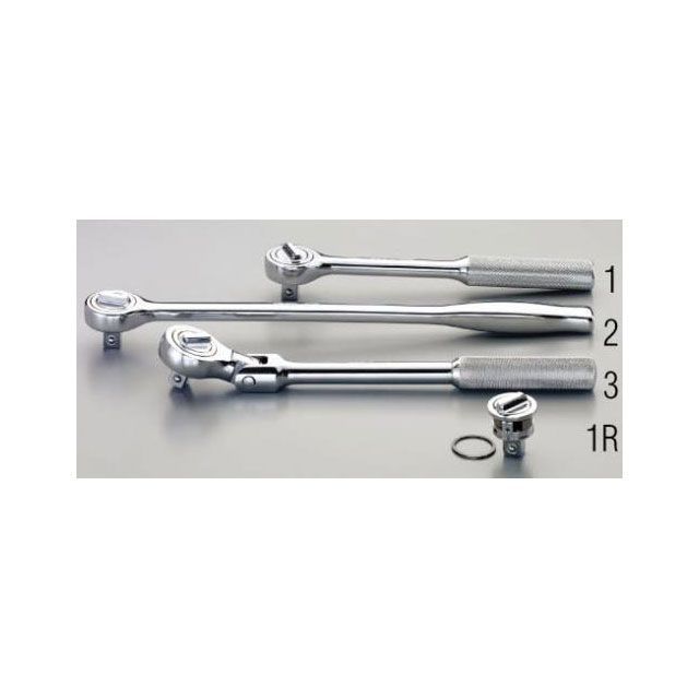 エスコ 1/2”DR/260mm ラチェットハンドル ESCO