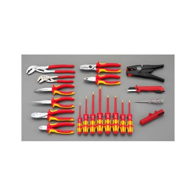 エスコ 20個組 絶縁工具セット ESCO